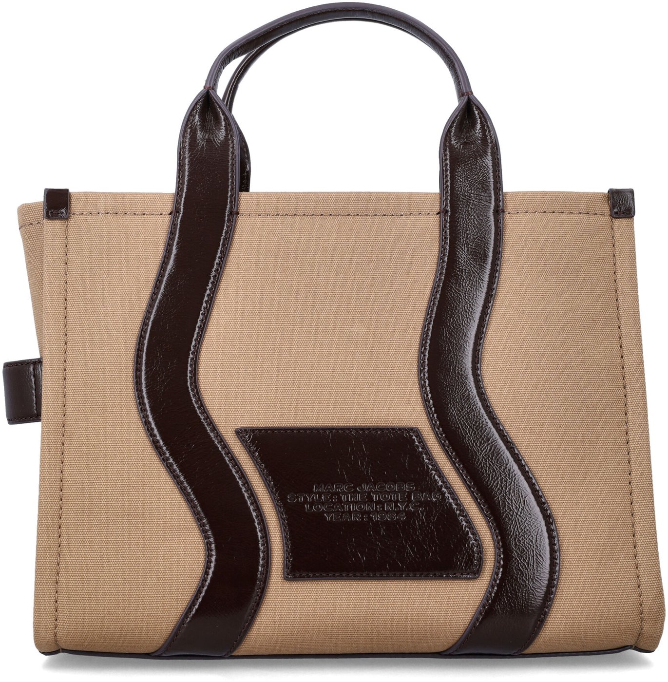 The Medium Tote Wavey Latte Fondant