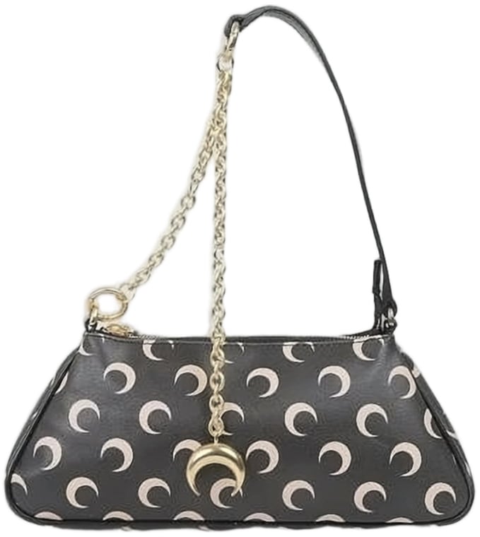 Moon Canvas Core Trapezoidal Shoulder Bag