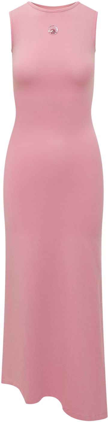 Abito Midi Pearl Logo Senza Maniche