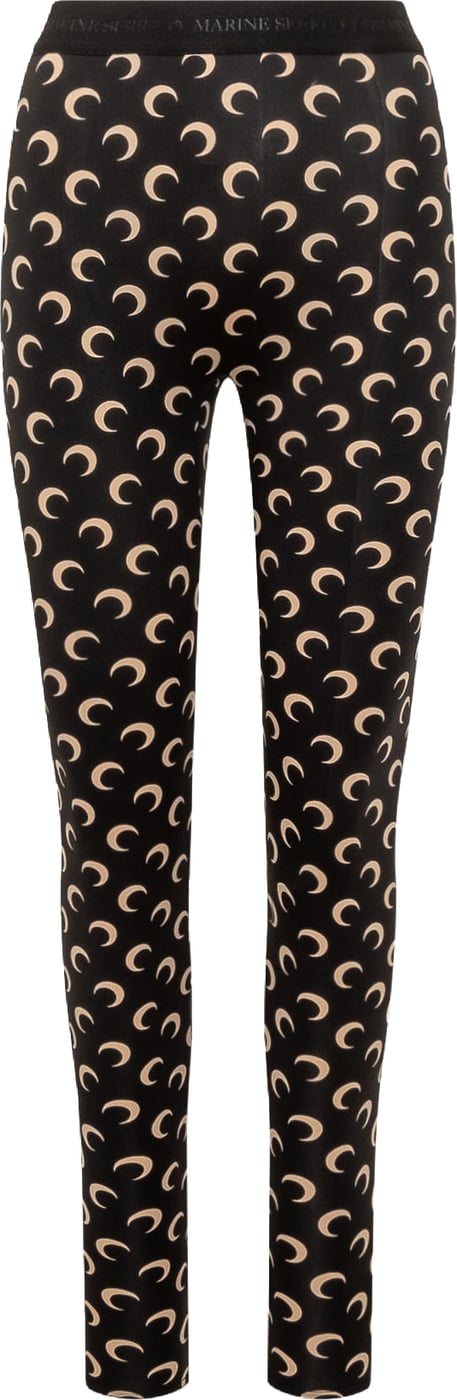 Leggings con Stampa Moon All Over