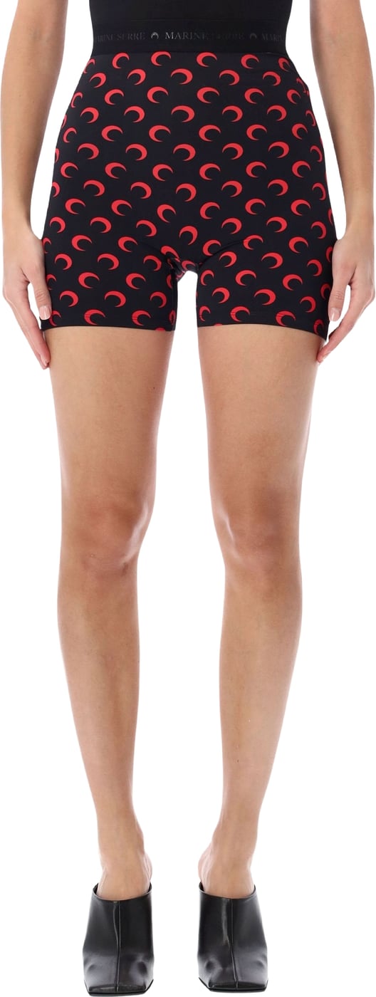 Classic Moon Biker Short Nero