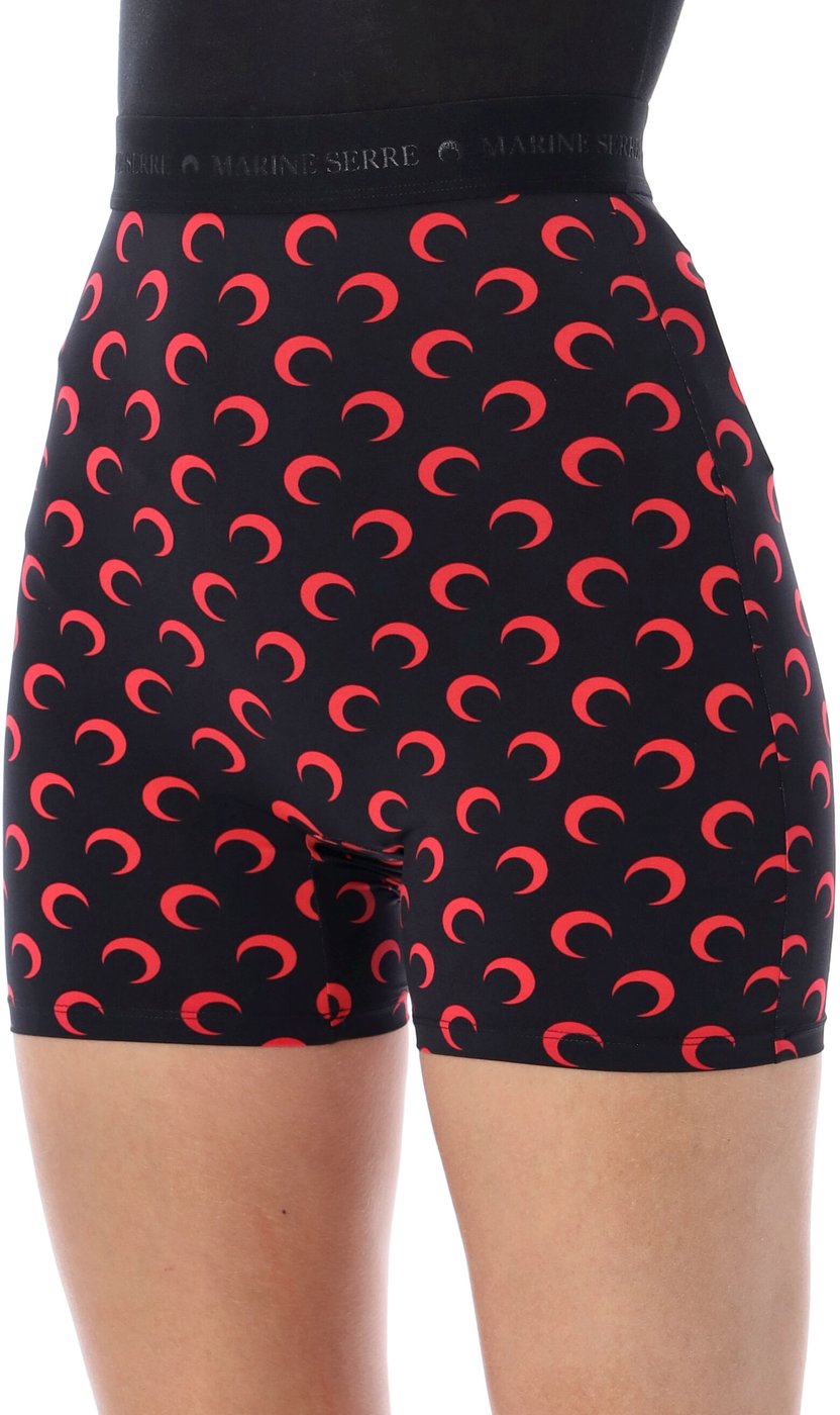 Classic Moon Biker Short Nero