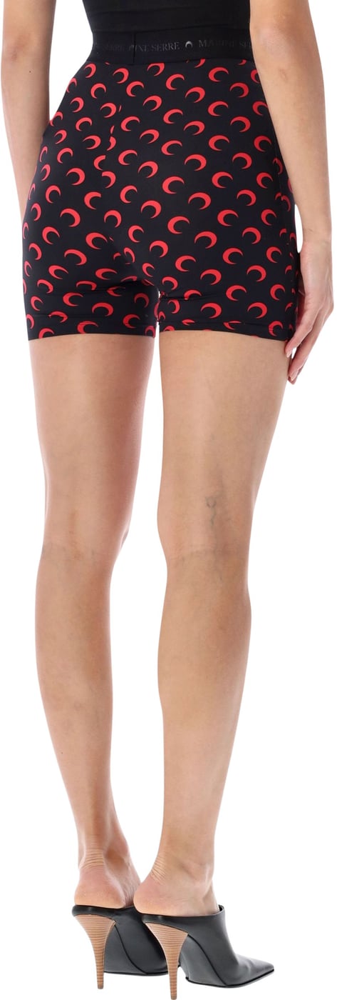 Classic Moon Biker Short Nero