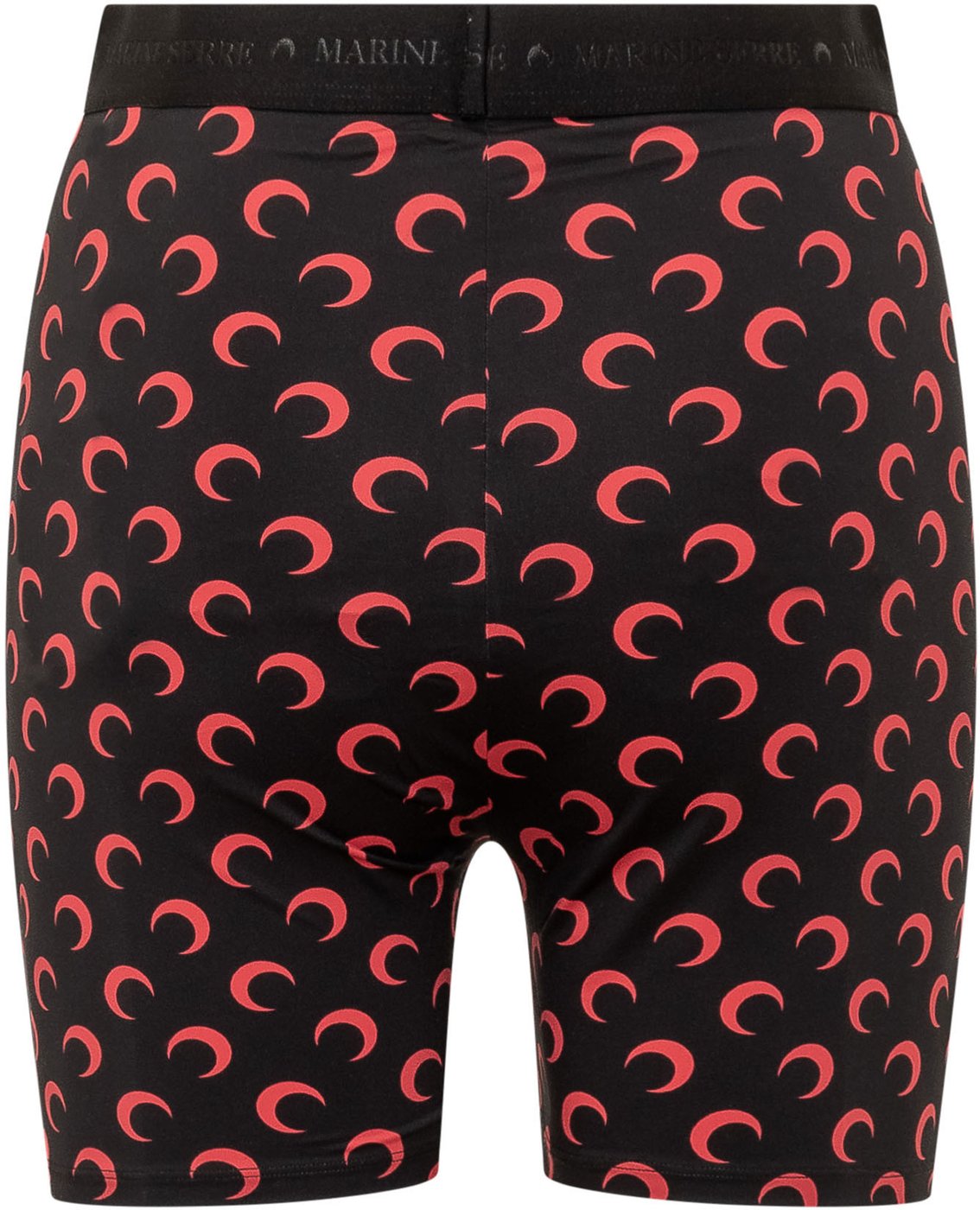 Shorts Ciclista con Stampa Moon