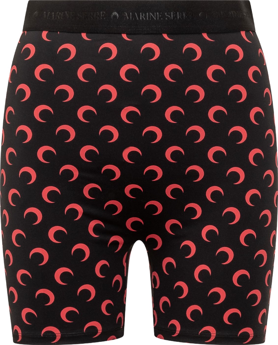 Shorts Ciclista con Stampa Moon