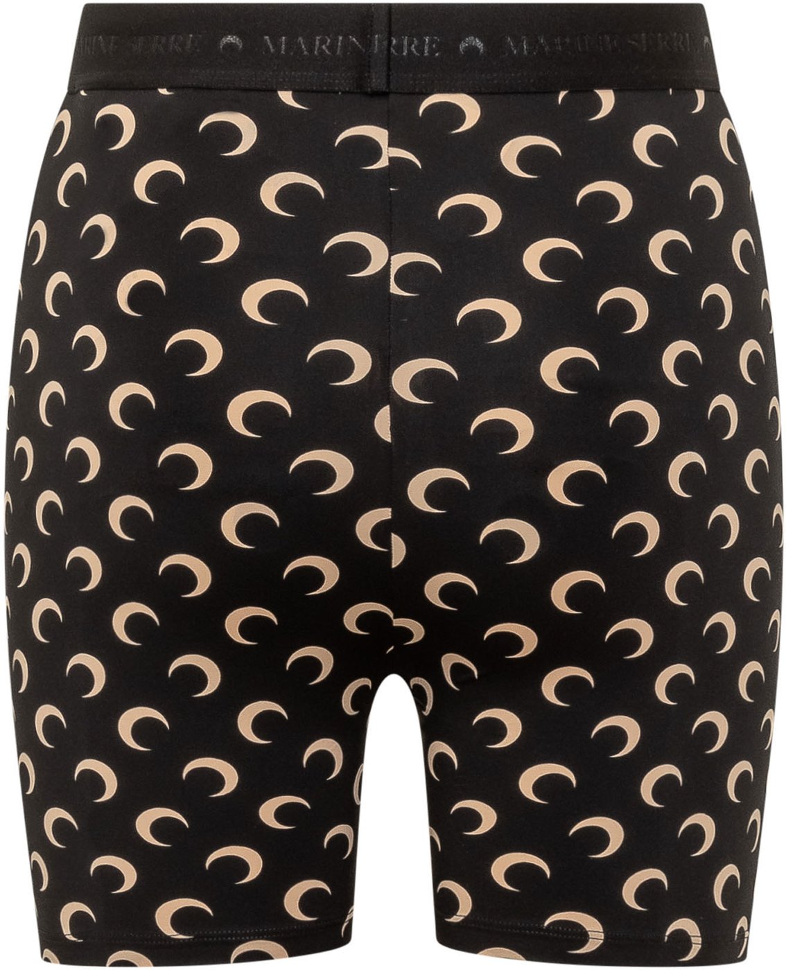 Shorts Ciclista con Stampa Moon