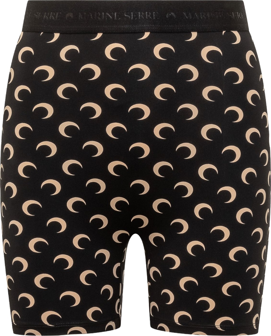 Shorts Ciclista con Stampa Moon