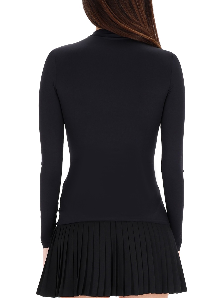 Moon Polyamide-Blend Fitted Top