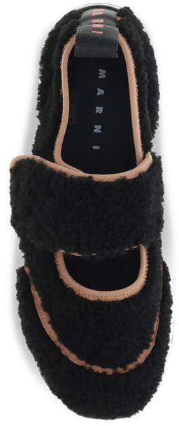Marni Black Polyamide Athletic Sneakers