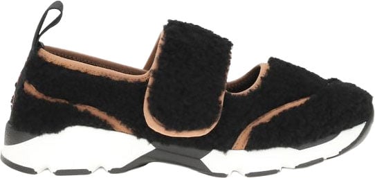Marni Black Polyamide Athletic Sneakers