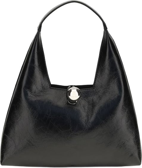 Marni Black Calf Leather Bos Taurus Shoulder Bag