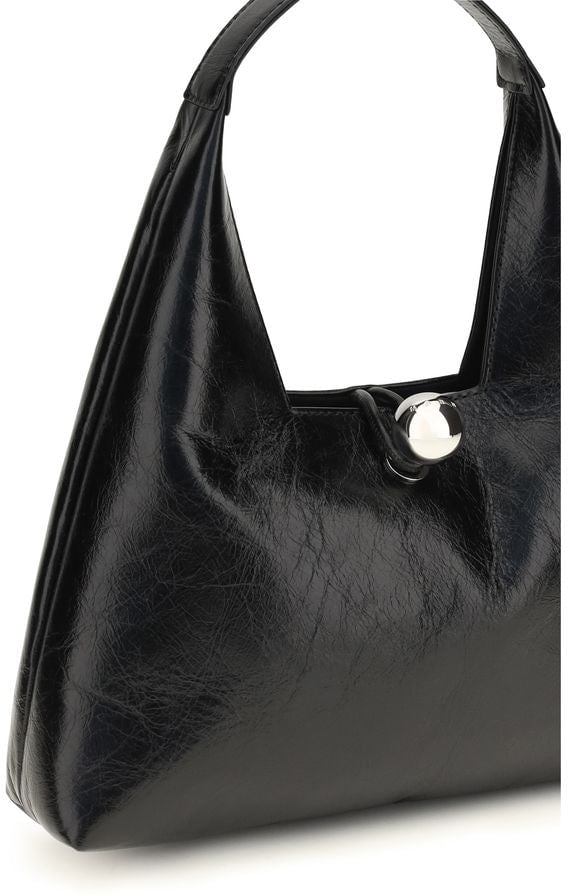 Marni Black Calf Leather Bos Taurus Shoulder Bag