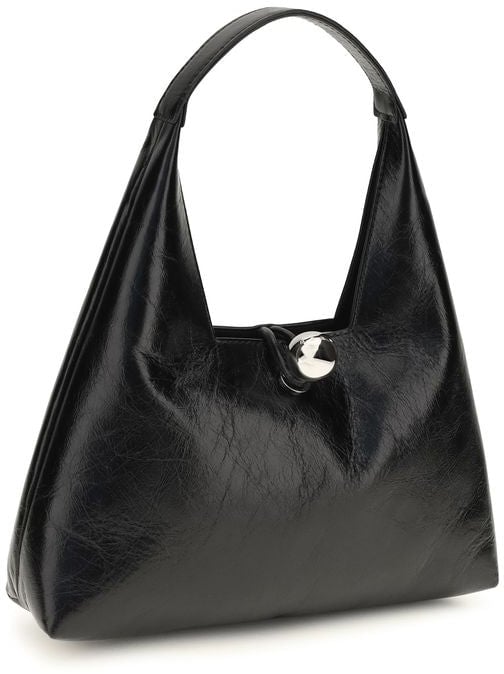 Marni Black Calf Leather Bos Taurus Shoulder Bag