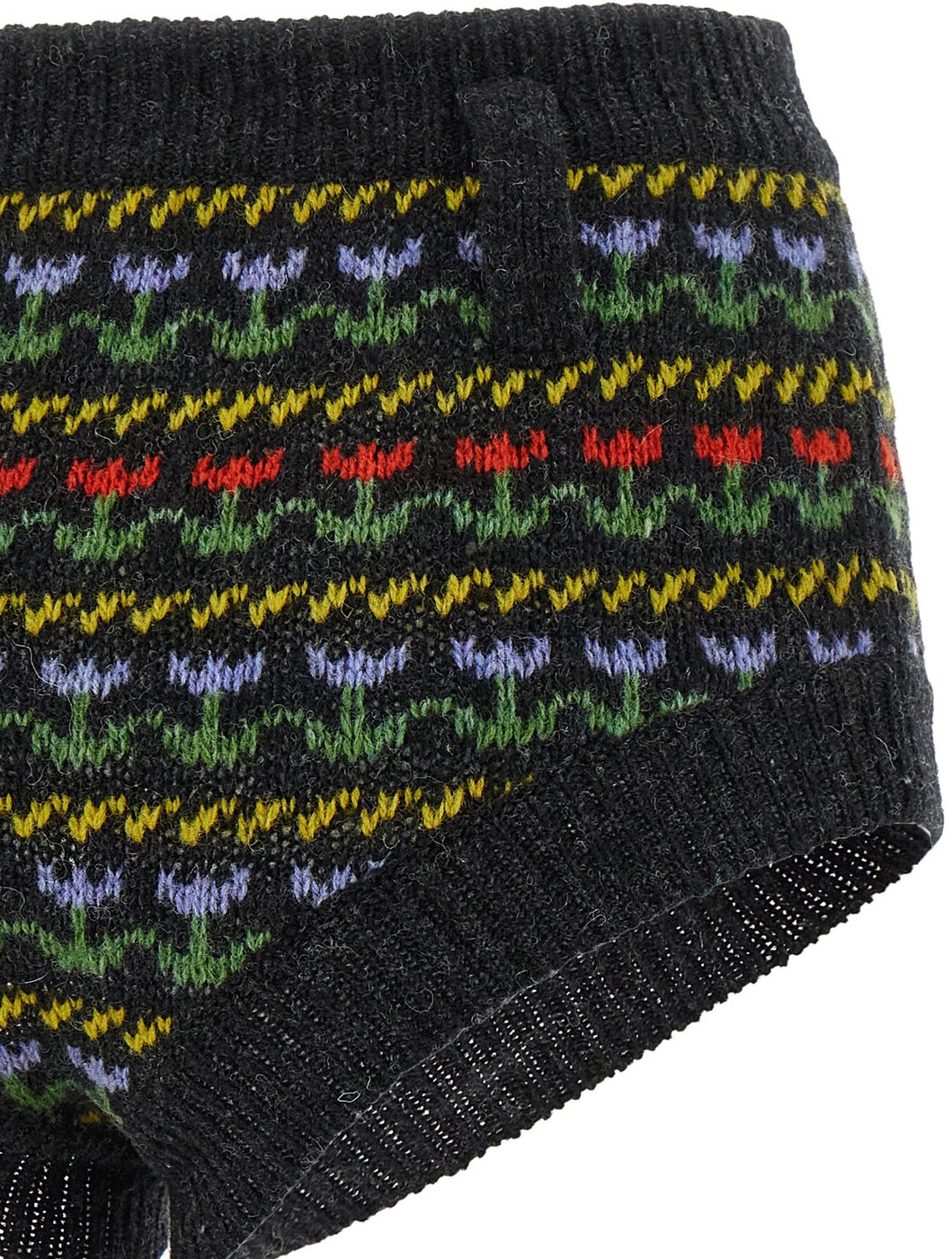 Marni Gray Virgin Wool Bermuda Shorts