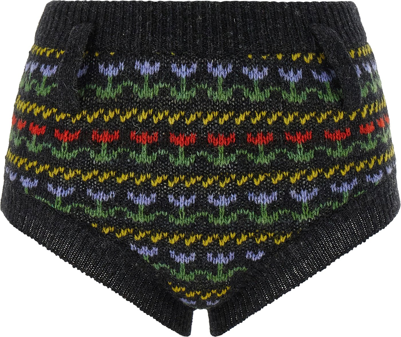 Marni Gray Virgin Wool Bermuda Shorts
