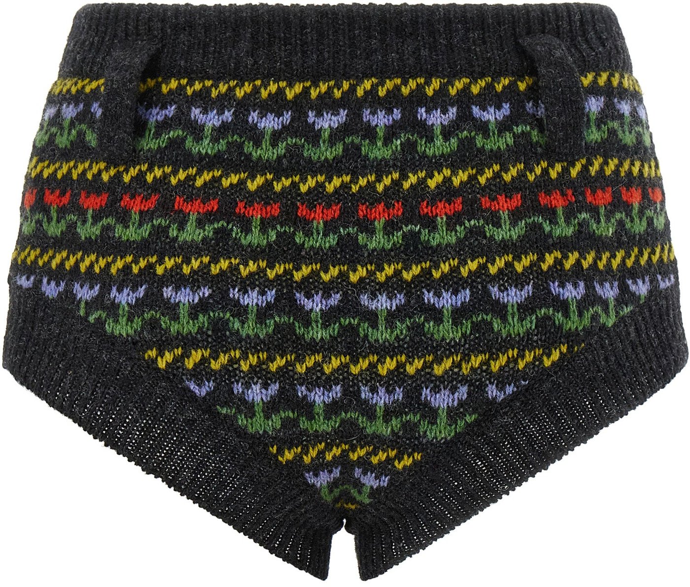 Marni Gray Virgin Wool Bermuda Shorts