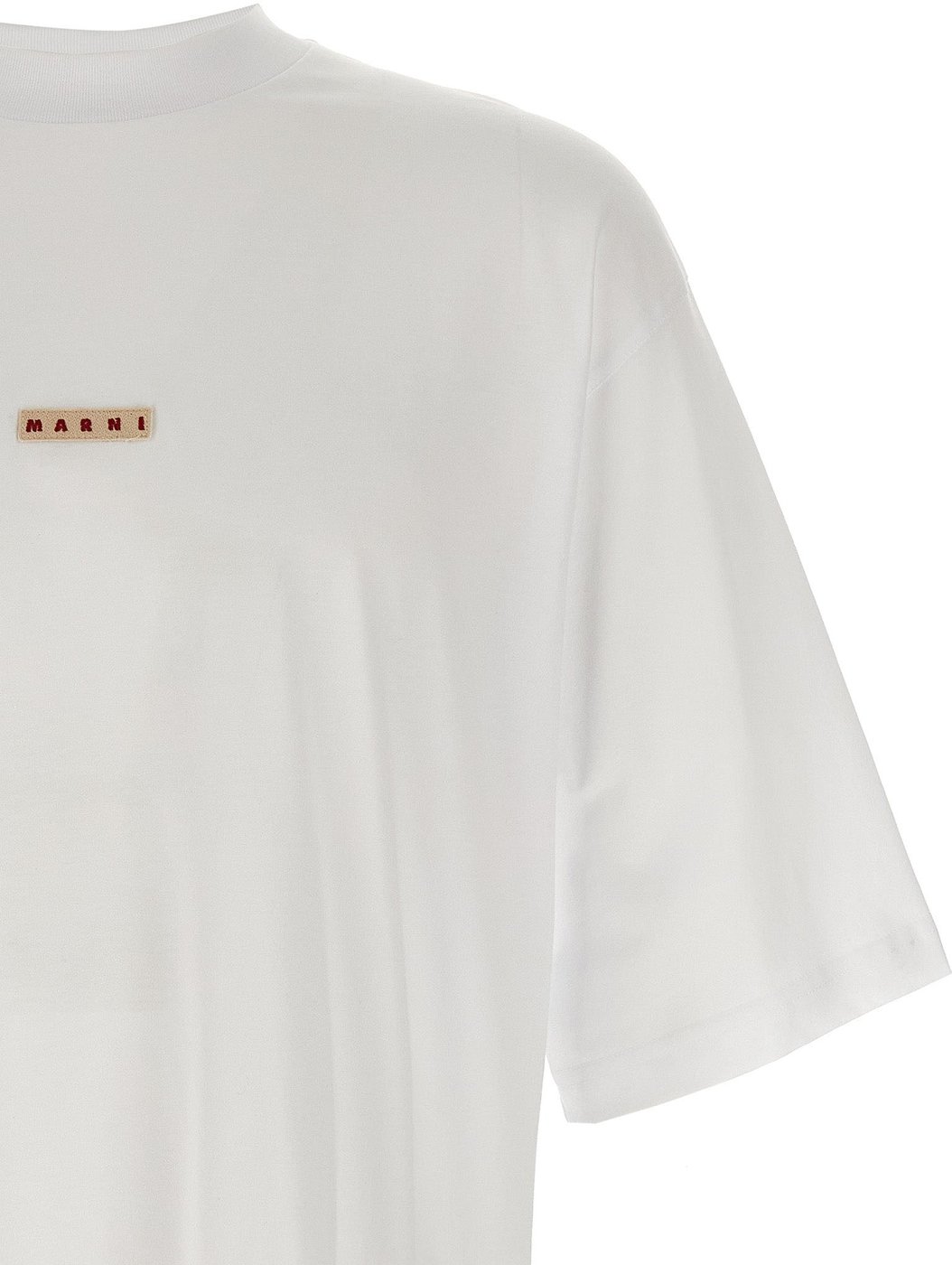 Marni White Cotton T-Shirt