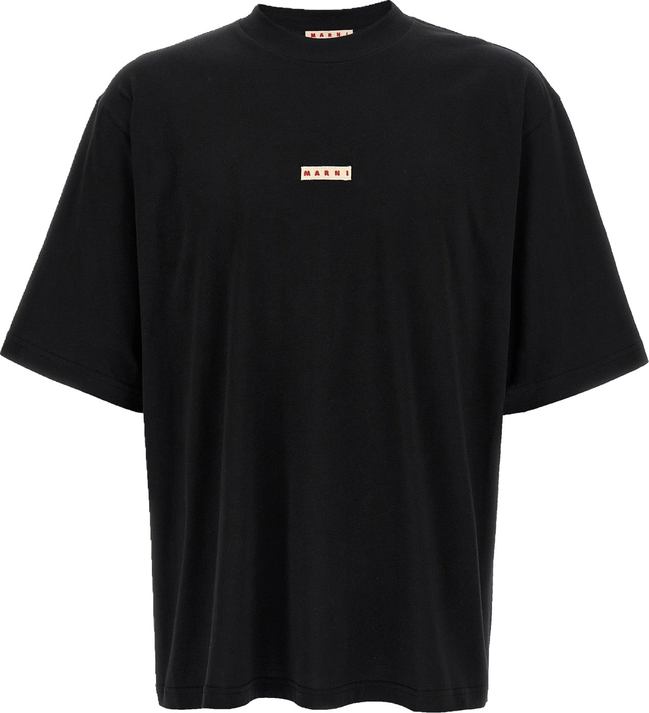 Marni Black Cotton T-Shirt