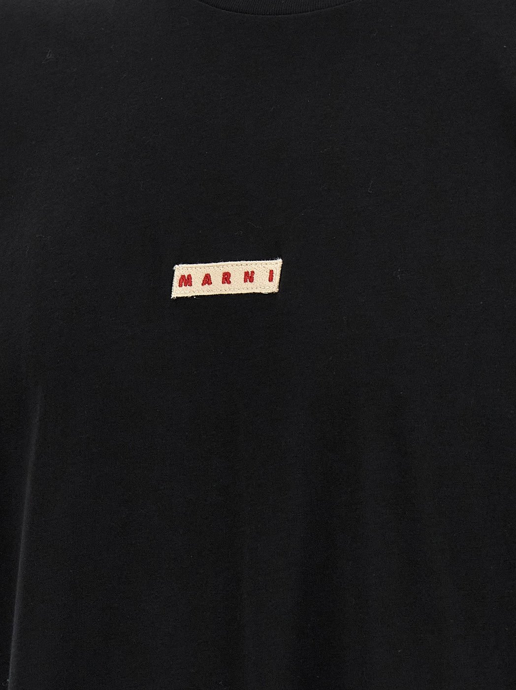 Marni Black Cotton T-Shirt