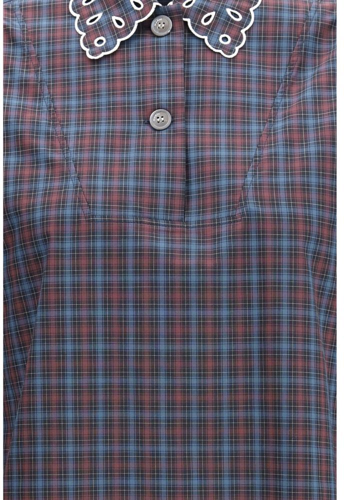 Marni Blue Cotton Dress Shirt