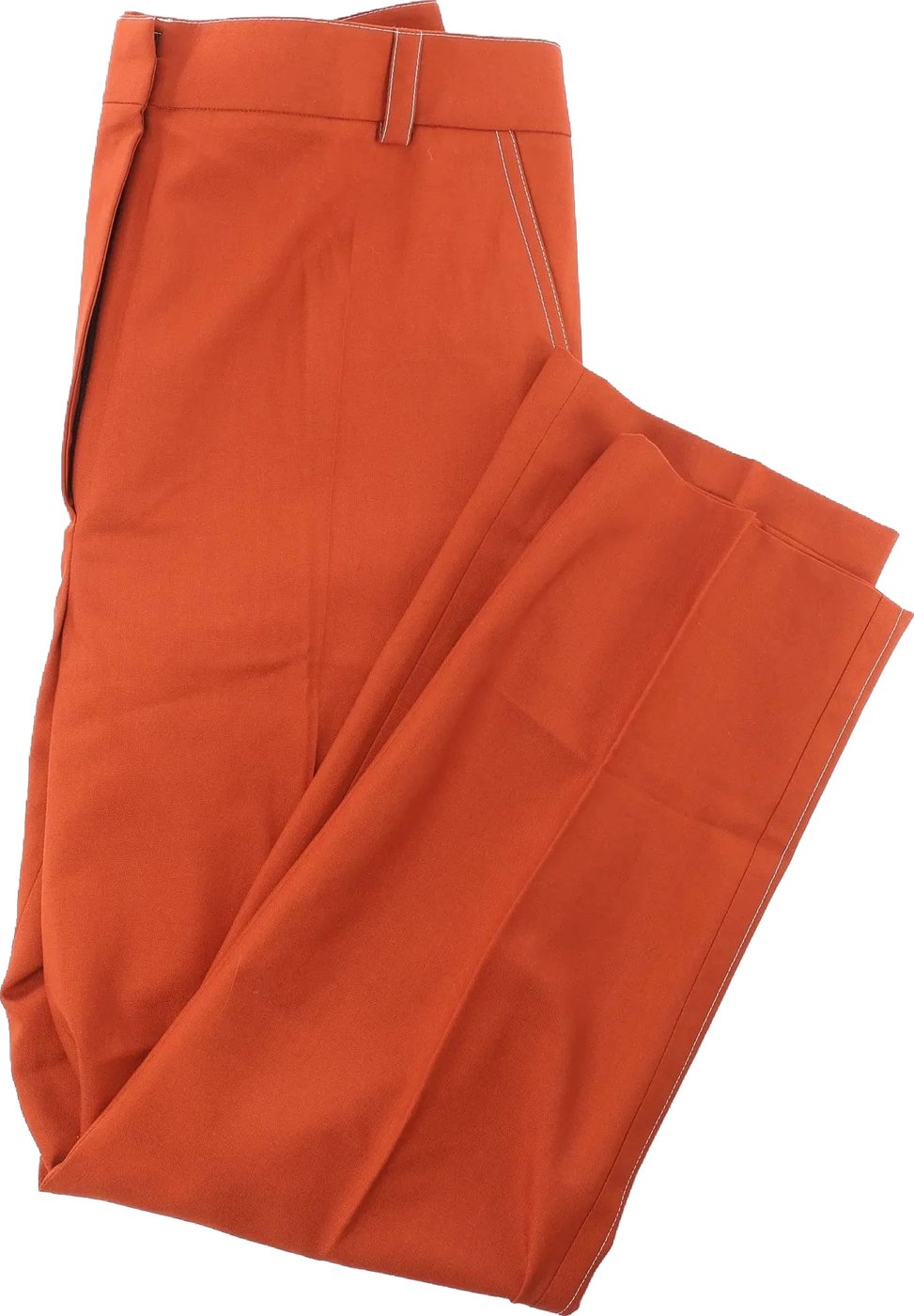 Marni Orange Pants, Size 46 IT