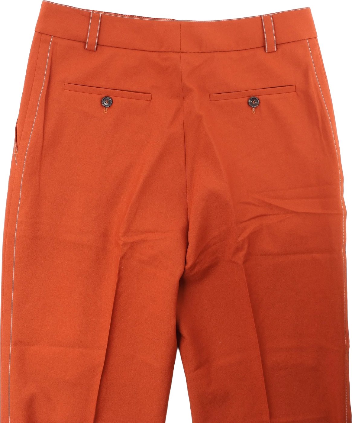 Marni Orange Pants, Size 46 IT