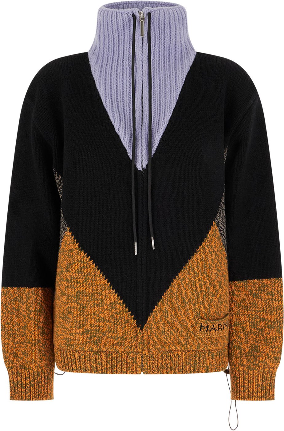 Marni Multicolor wool blend sweater