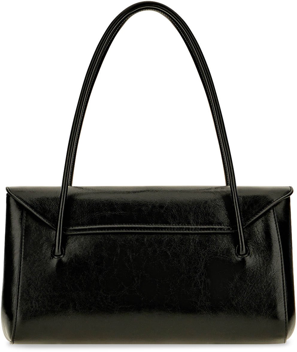 Marni Black leather shoulder bag