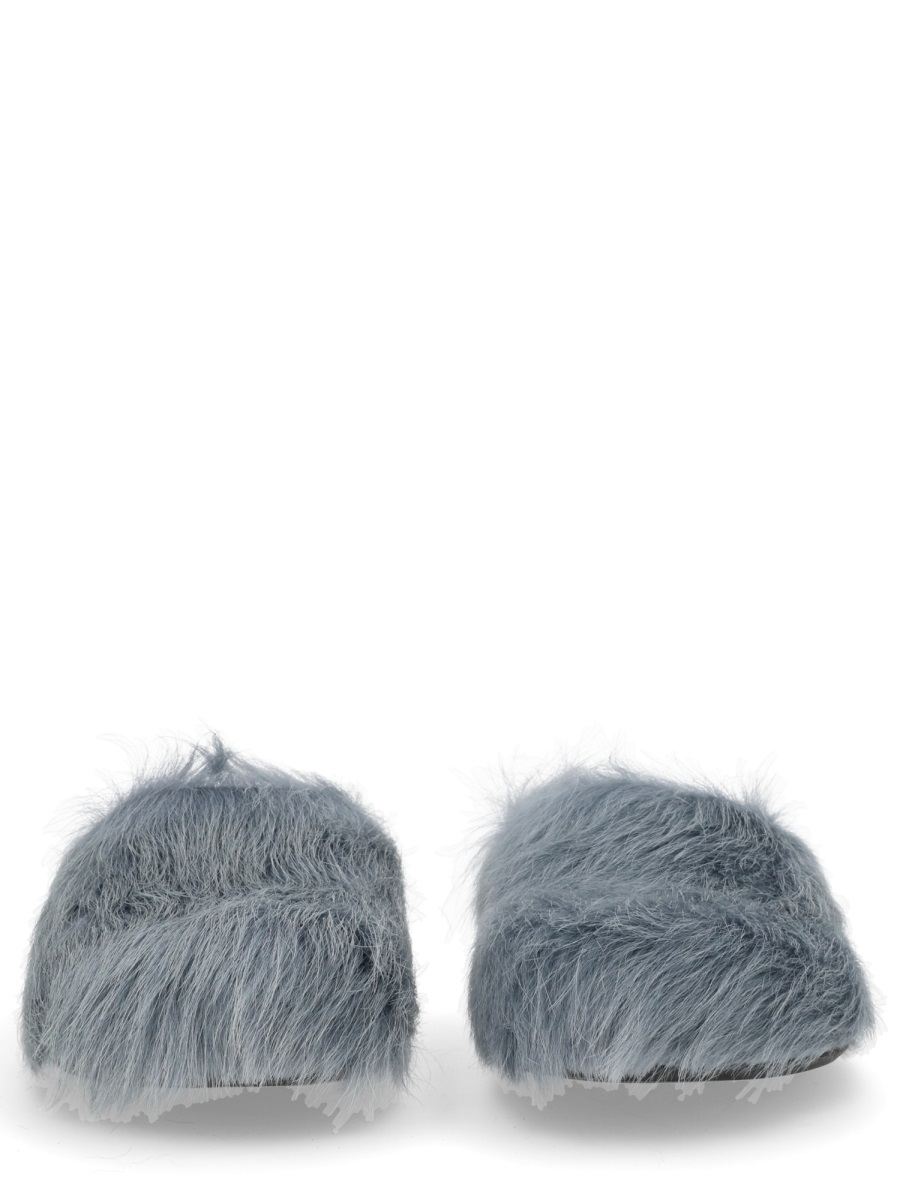 Fussbet Plush Calf Hair Loafers