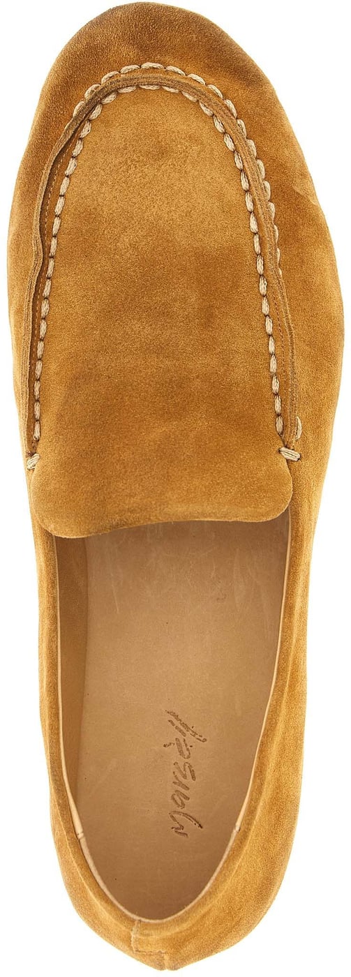 Marsell Brown Calfskin Slip-On Loafers