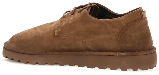 Marsell Brown Calf Leather Bos Taurus Oxfords And Derbies