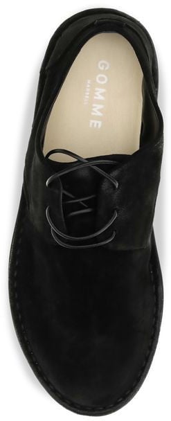 Marsell Black Calf Leather Bos Taurus Oxfords And Derbies