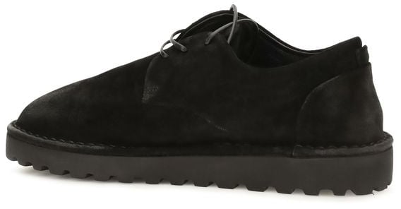 Marsell Black Calf Leather Bos Taurus Oxfords And Derbies