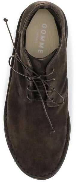 Marsell Brown Suede Leather Lace-Up Boots