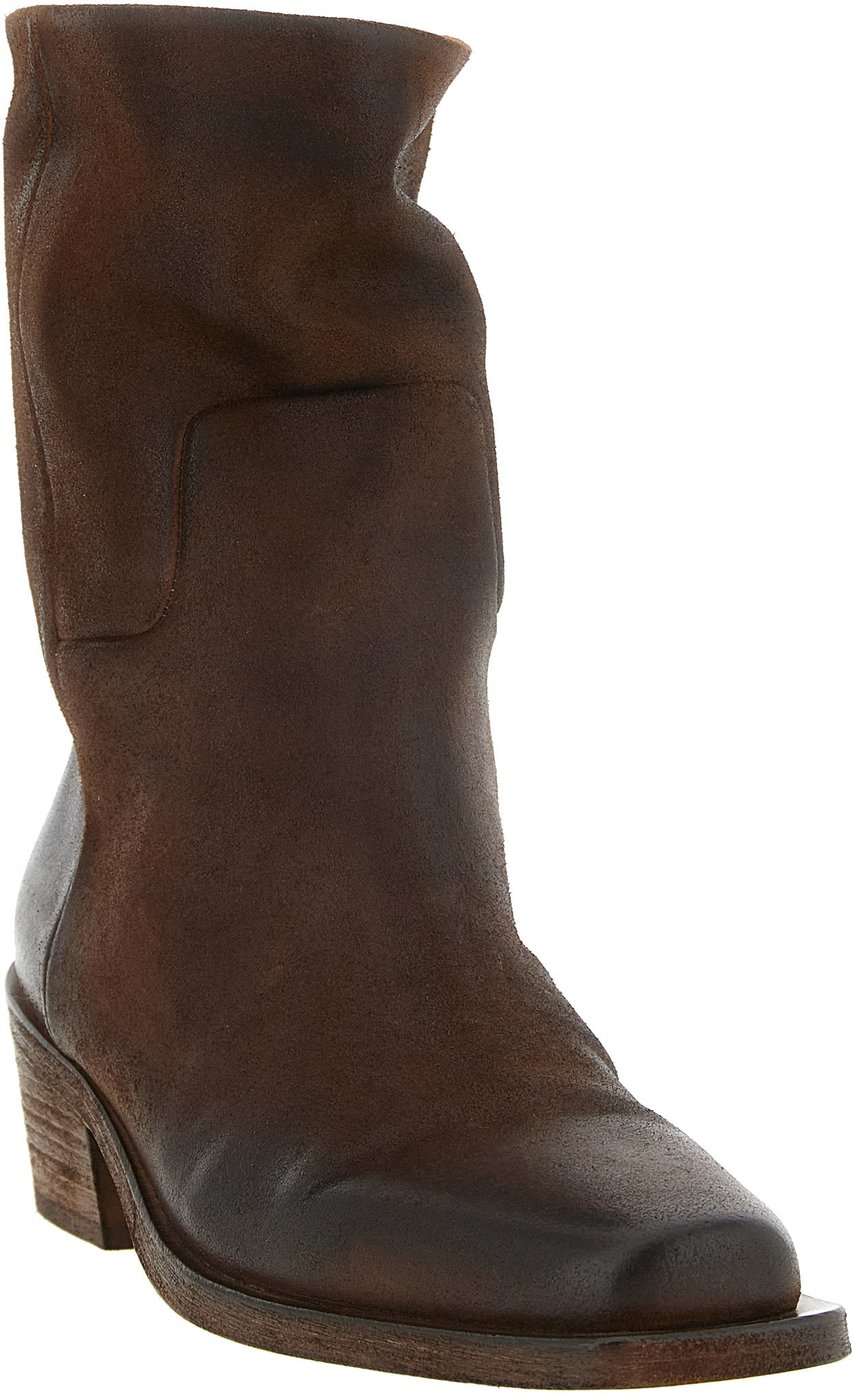 Marsell Brown Calfskin Chelsea Boots