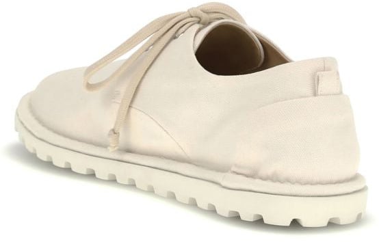 Marsell White Cotton Oxfords And Derbies