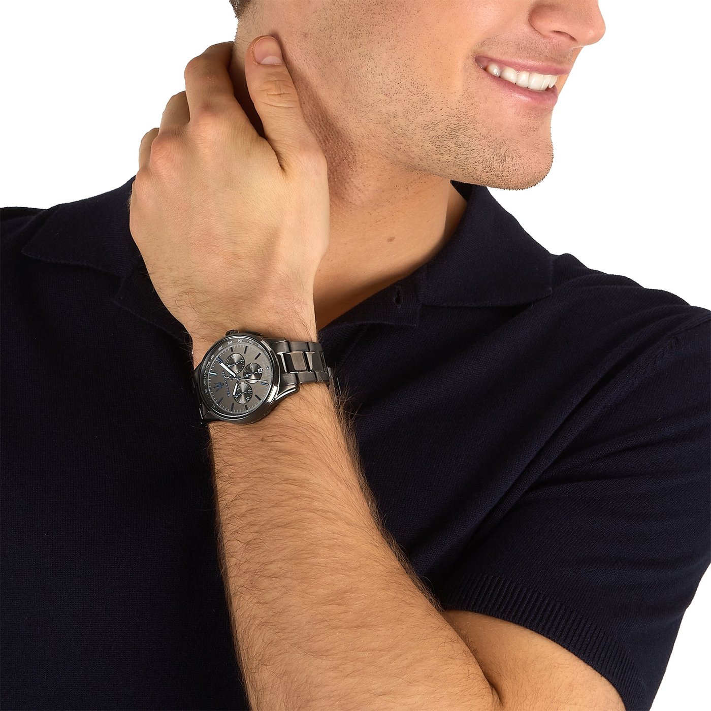 R8873654002 Sorpasso Dark Edition chronograaf horloge 42 mm