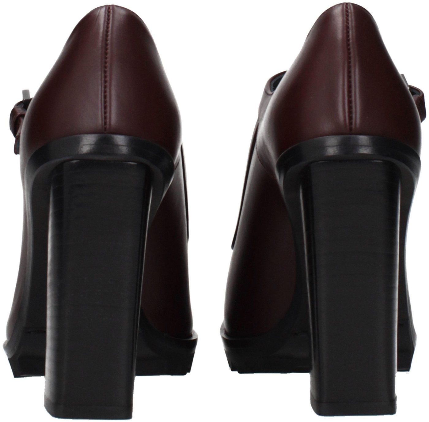 Max Mara Brown Leather High Heel Pumps