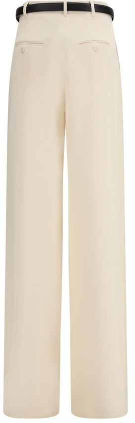 Max Mara Beige Triacetate Dress Pants
