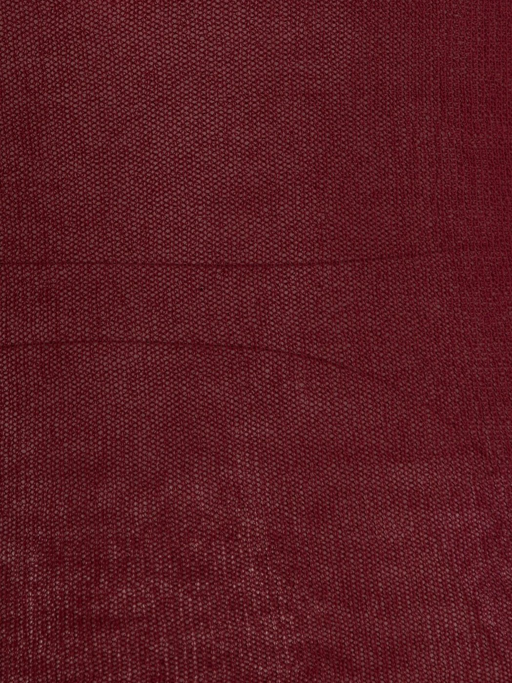 Red Boat Neckline Cotton Blouse