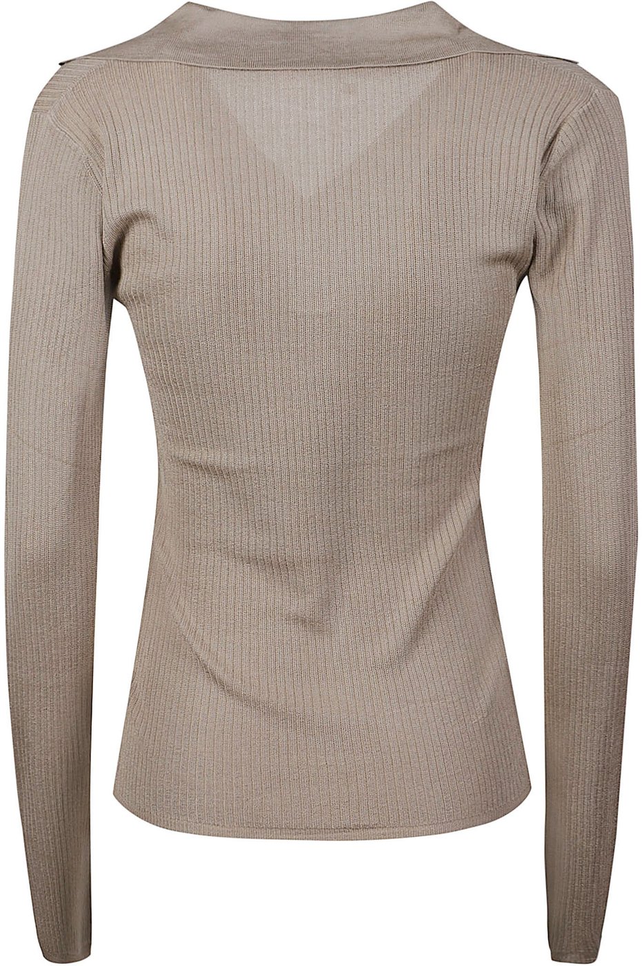 Mxmgergo Polo Neck Sweater Nude