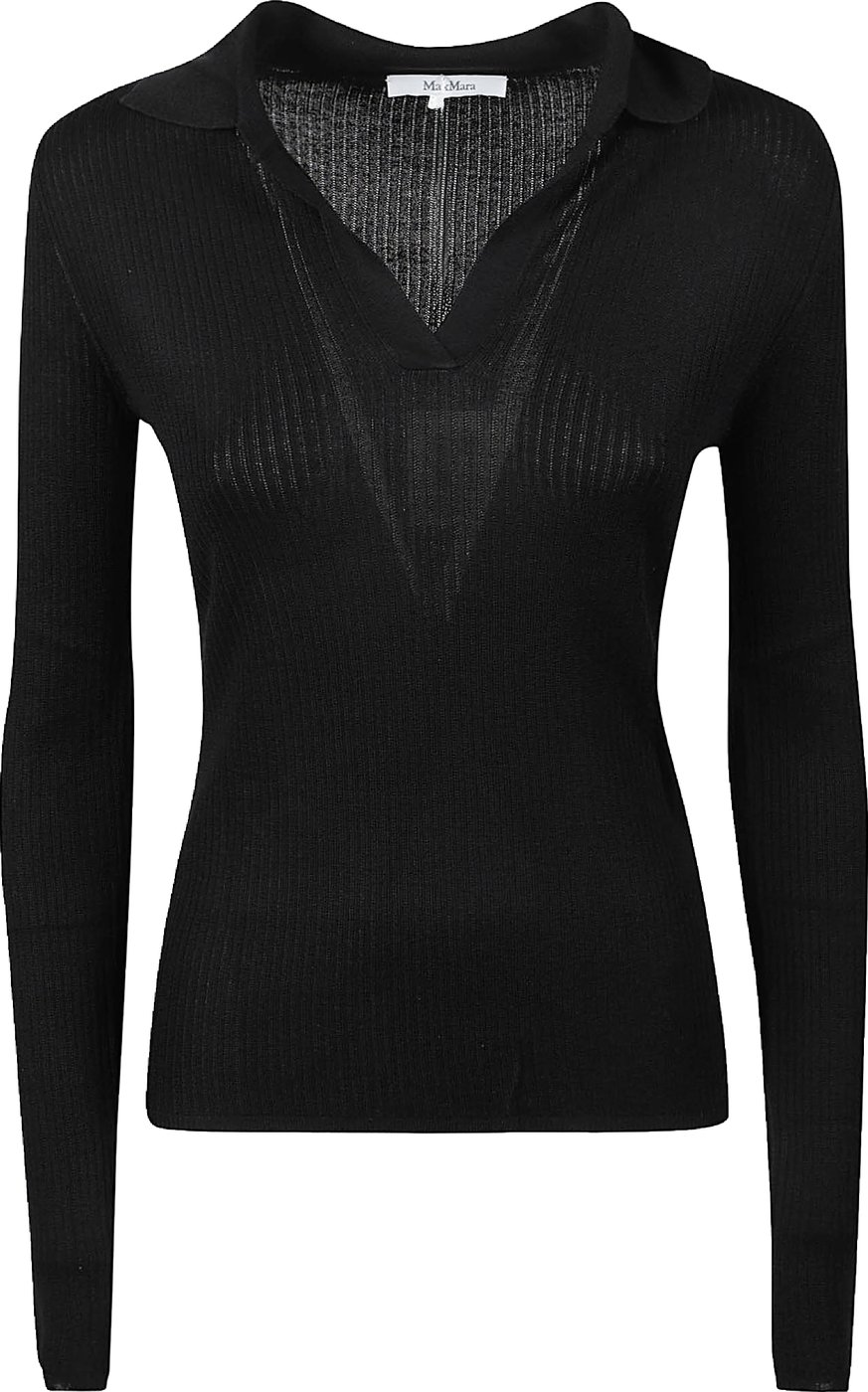 Mxmgergo Polo Neck Sweater Black
