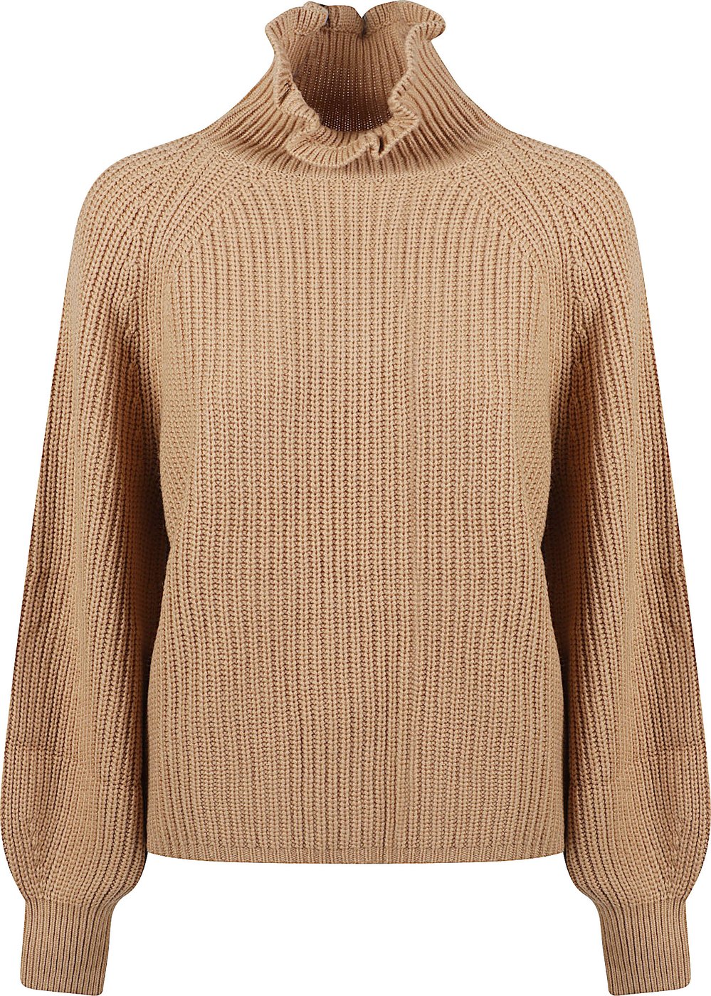 Mxmpontile Turtle Neck Sweater Brown