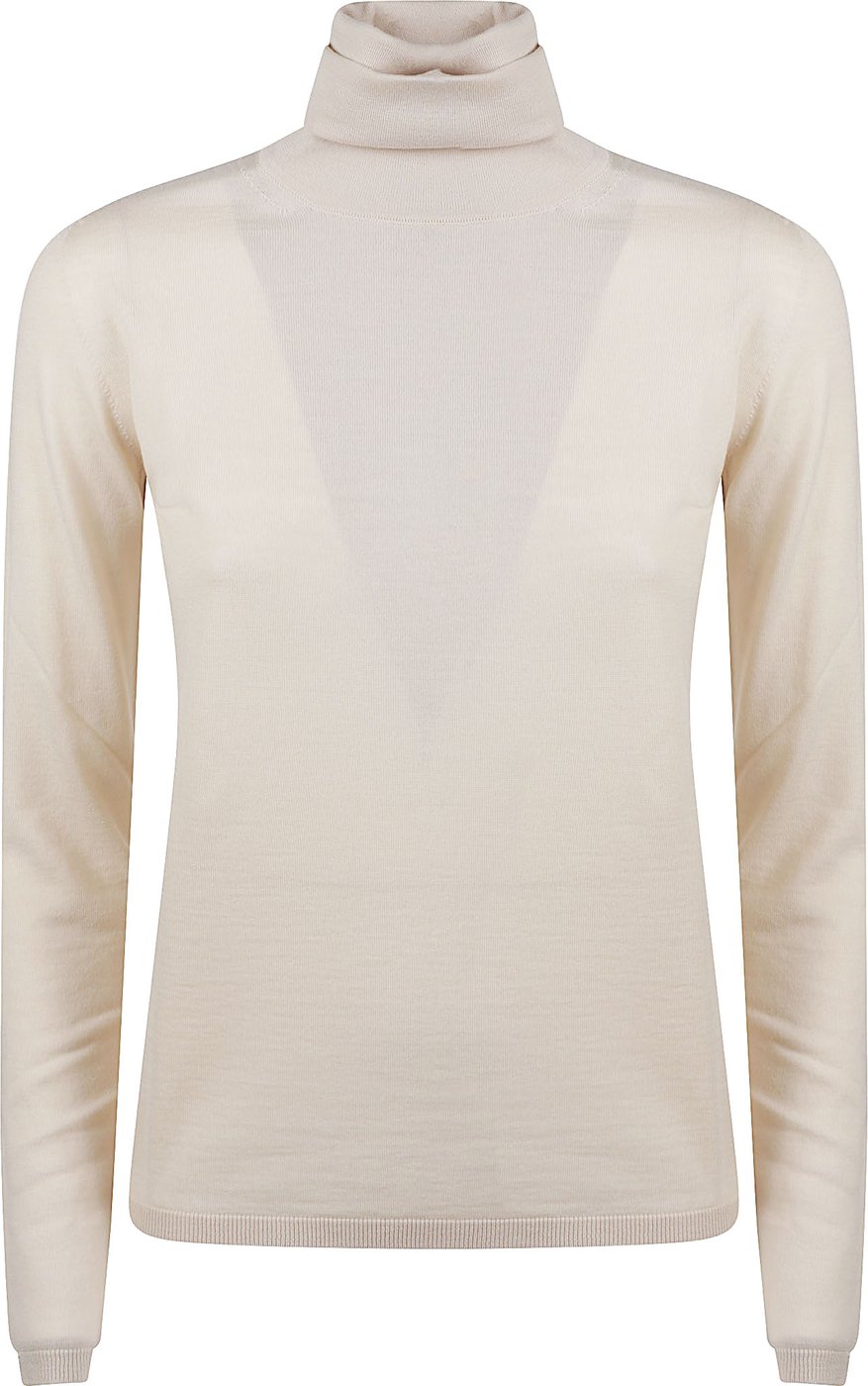 Mxmsaluto V Neck Sweater Nude