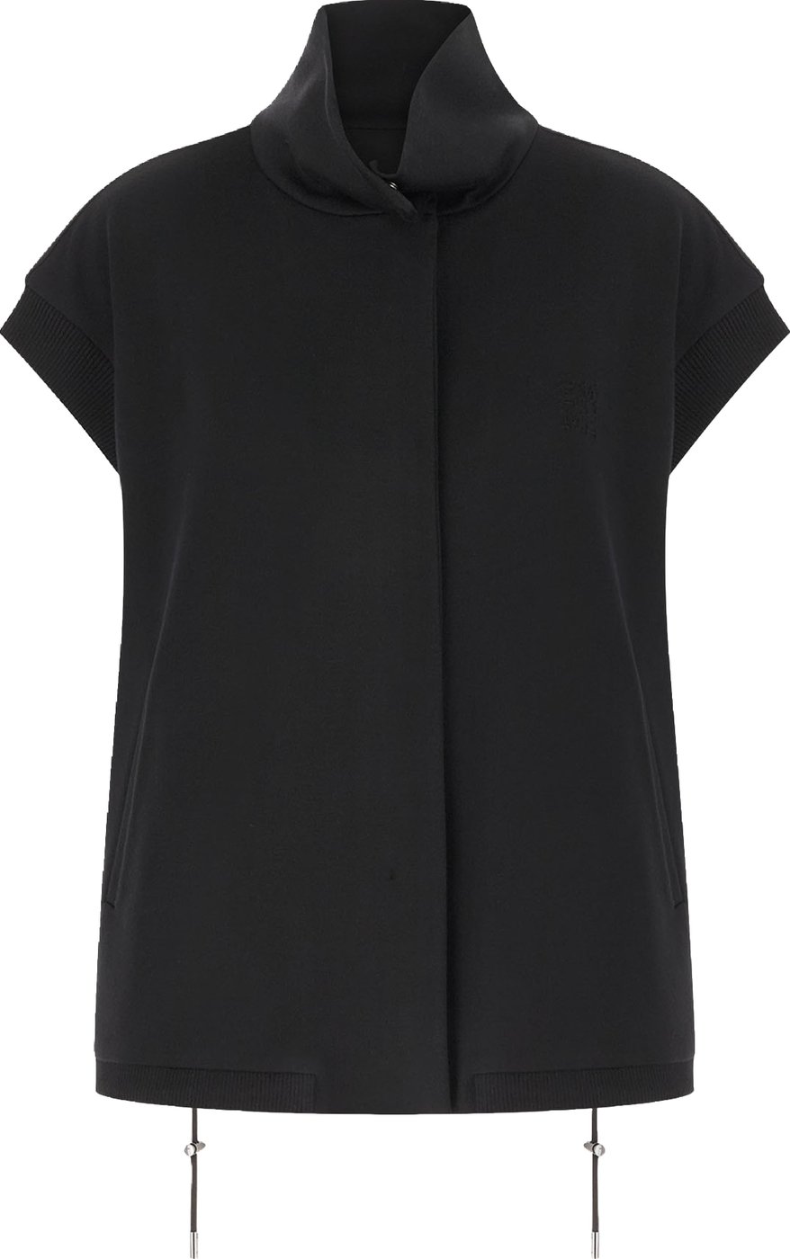 Maxmara Black wool sleeveless sweatshirt