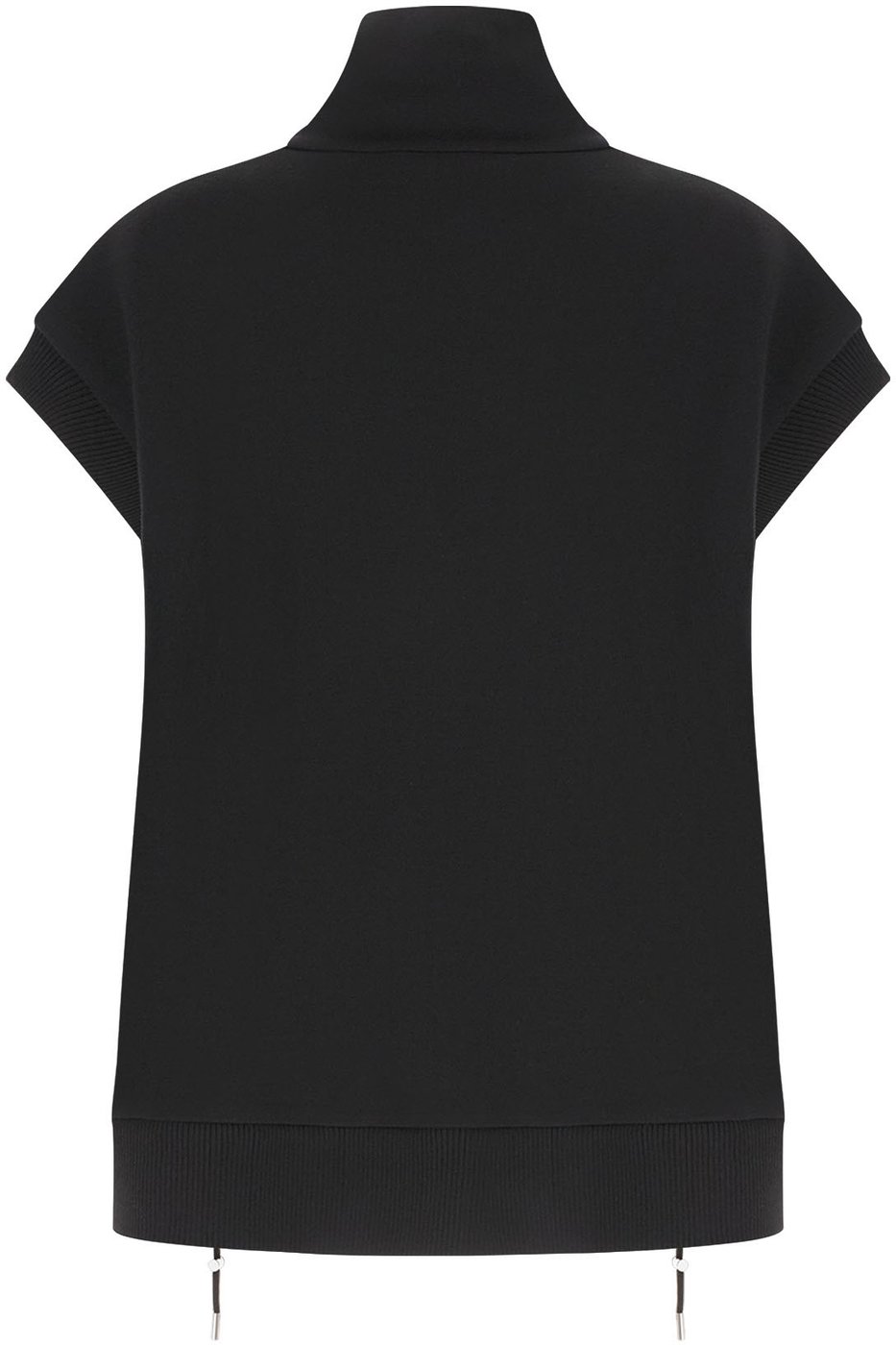 Maxmara Black wool sleeveless sweatshirt