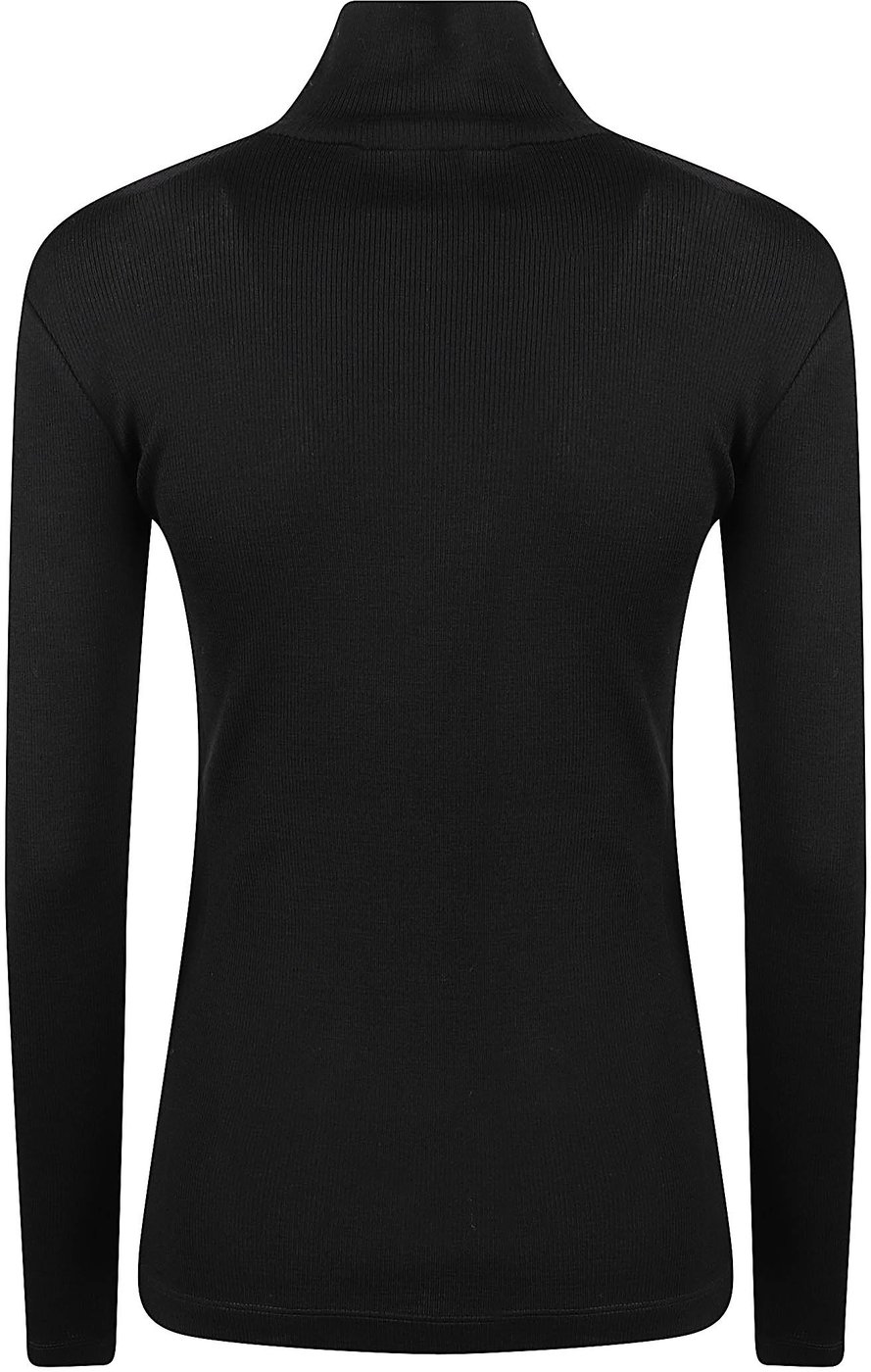Mxmcono Turtle Neck Top Black