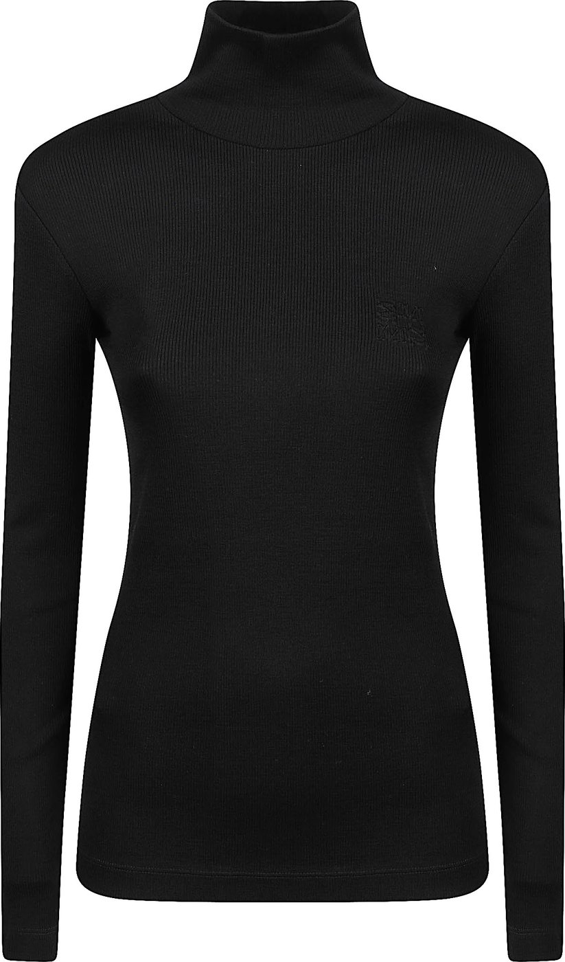 Mxmcono Turtle Neck Top Black