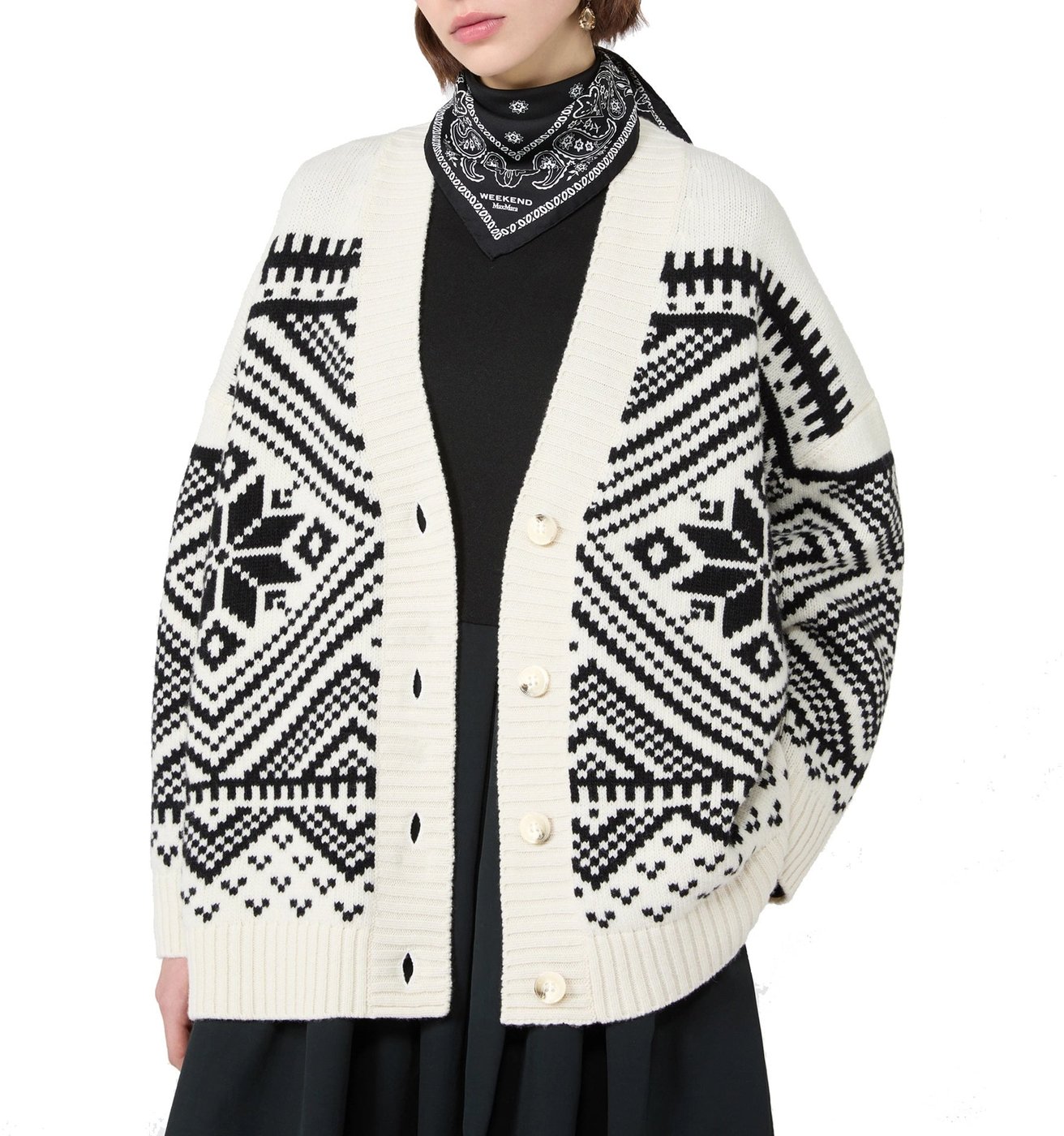 Max Mara Weekend Belgio Wool Cardigan