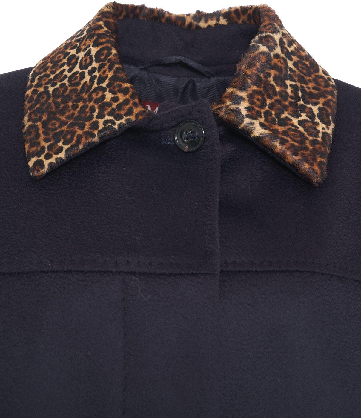 Coat 'Calamo' with animal print